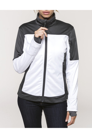 Damen Softshelljacke bicolor