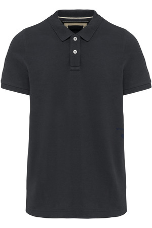 Kurzarm-Polohemd für Herren im Vintage-Stil