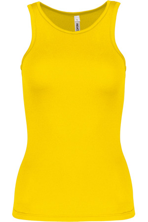 Damen Basic Sport Funktionsshirt ärmellos