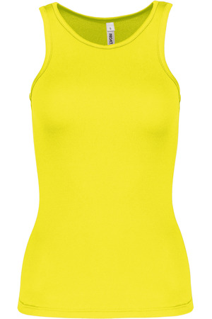 Damen Basic Sport Funktionsshirt ärmellos