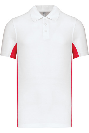 FLAG  > POLOSHIRT BICOLOR KURZARM