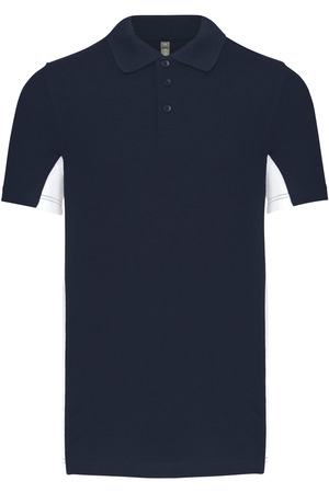 FLAG  > POLOSHIRT BICOLOR KURZARM