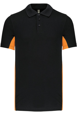 FLAG  > POLOSHIRT BICOLOR KURZARM