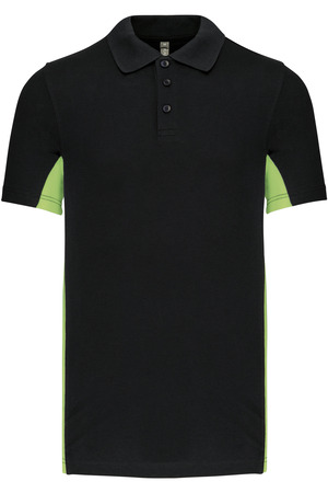 FLAG  > POLOSHIRT BICOLOR KURZARM