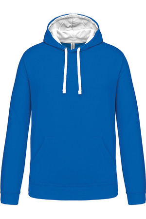 HERREN-KAPUZENSWEATSHIRT BICOLOR