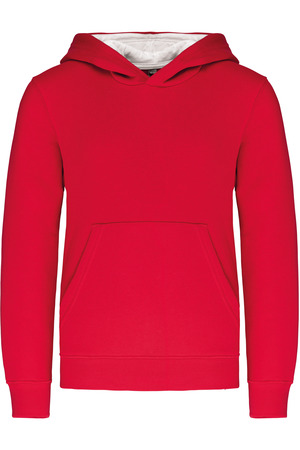 Kinder Kapuzenshirt Bicolor