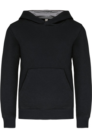 Kinder Kapuzenshirt Bicolor