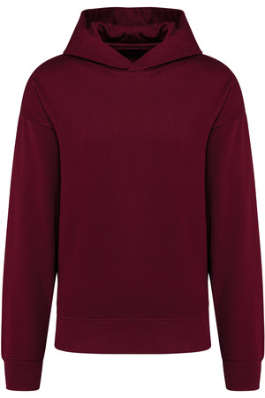 Kapuzensweatshirt aus Molton, Oversize, Unisex