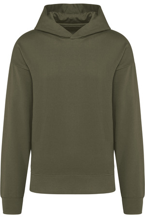 Kapuzensweatshirt aus Molton, Oversize, Unisex