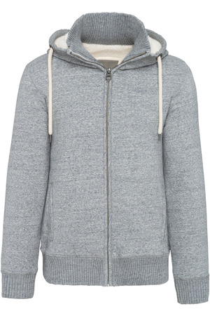 Vintage Fleecejacke mit Sherpa-Futter