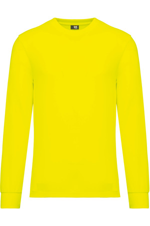 Umweltfreundliches Unisex-T-Shirt mit langen Armen aus Baumwolle/Polyester