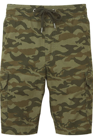 Men´s Camo Cargo Utility Shorts