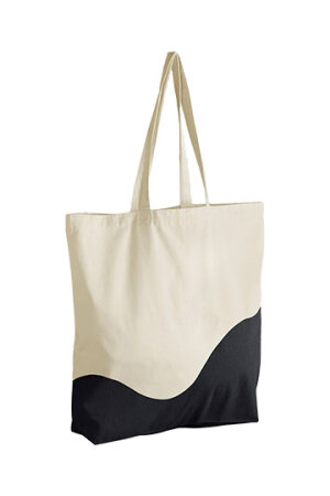 Organic Cotton Wave Print Maxi Bag