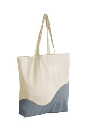 Organic Cotton Wave Print Maxi Bag