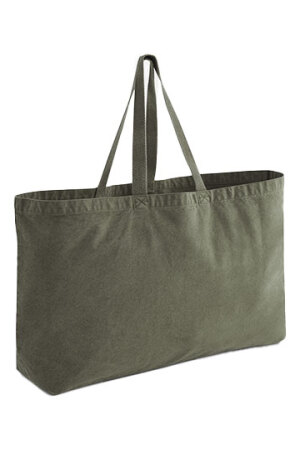 Garment Dyed Oversized Tote Bag