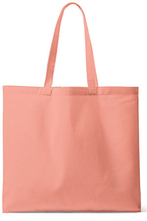 Organic Canvas Carrier Bag Medium Long Handle London 02